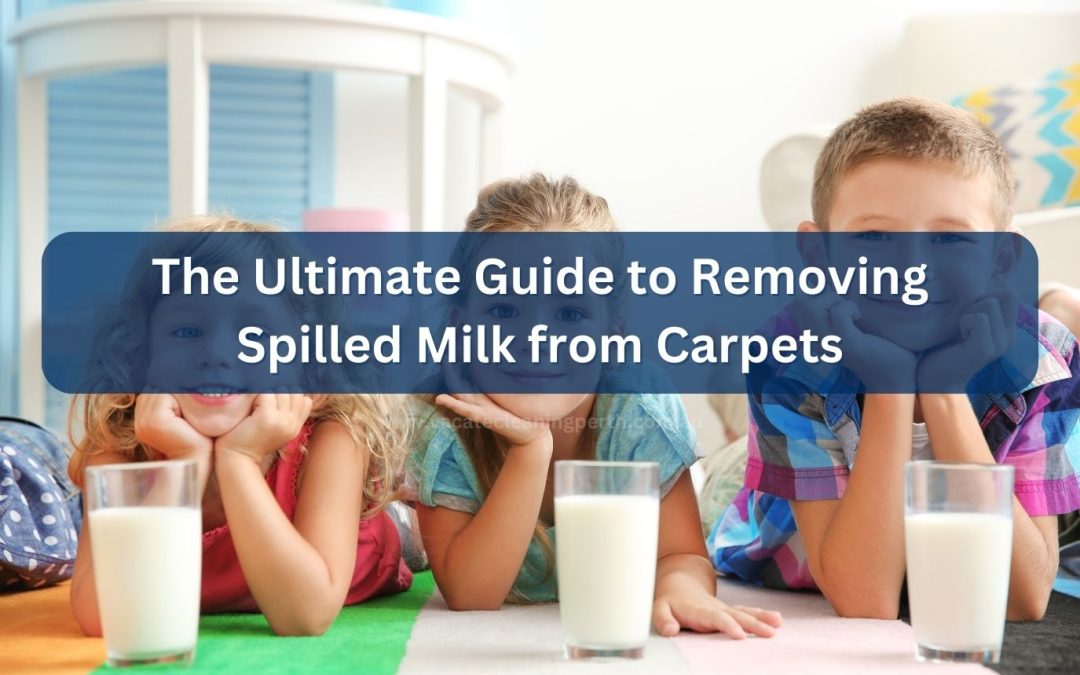 The Ultimate Guide to Removing Spilled Milk from Carpets blog post image